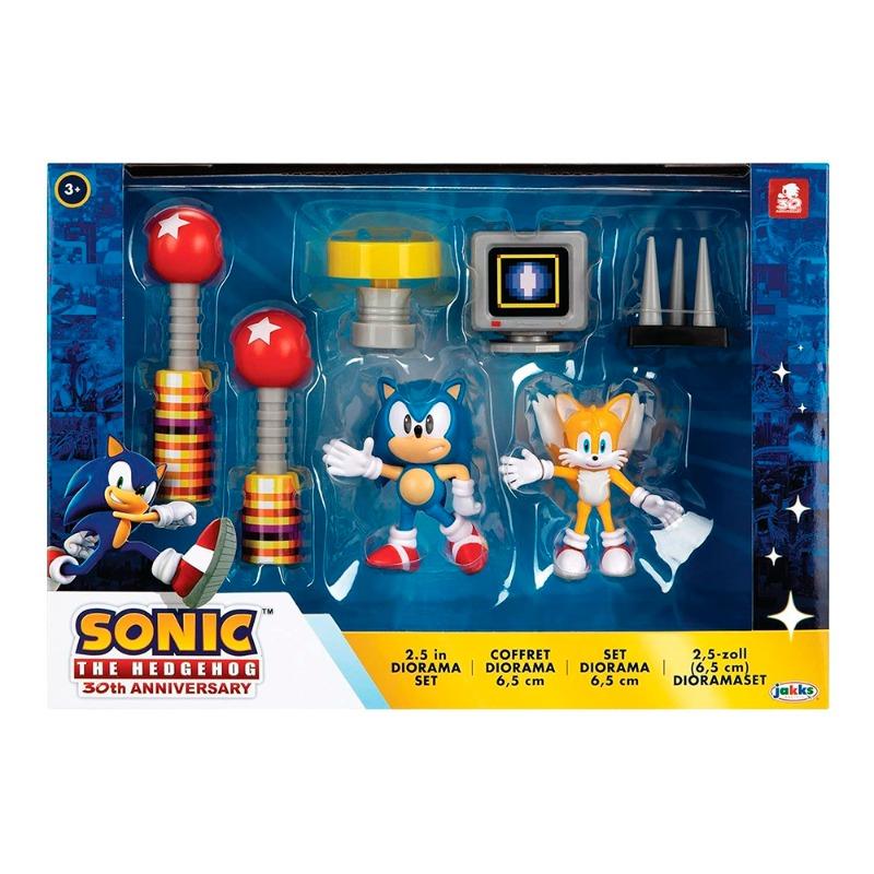 Sonic The Hedgehog Action Figure Diorama Set 2.5 Inch