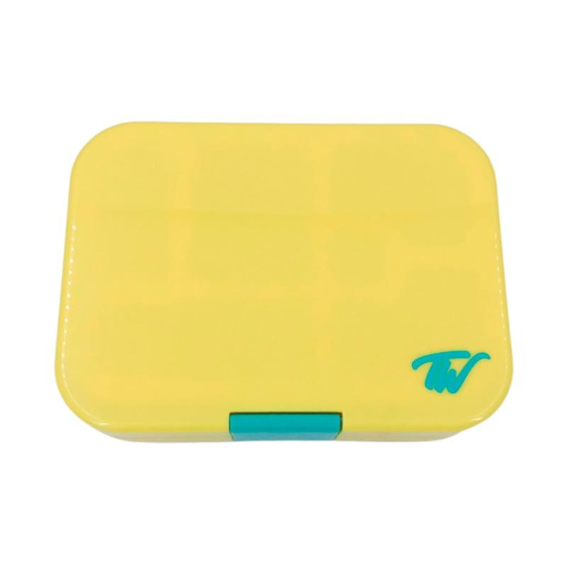 تايني وييل بينتو بوكس - صندوق غداء 4 أقسام - أصفر