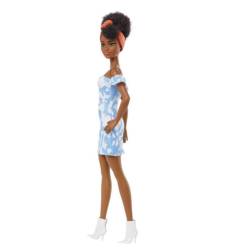 Barbie Fashionistas Doll - White And Blue Dress