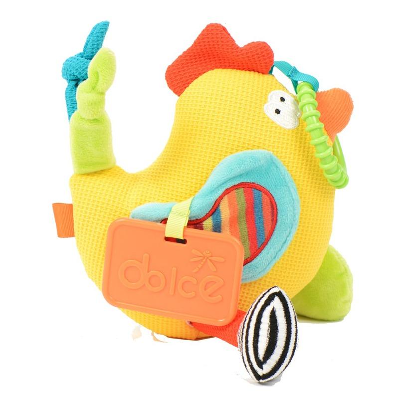 دولتشي - لعبة سبرينج على شكل دجاجة