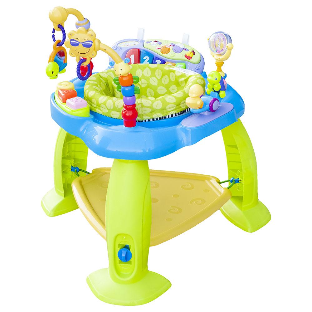 Moon Baby Jumper Activity Center With Adjustable Seat - Blue