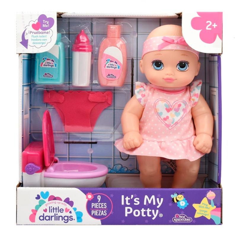 دمية بيبي مزيونة وقعادة خاصة بها