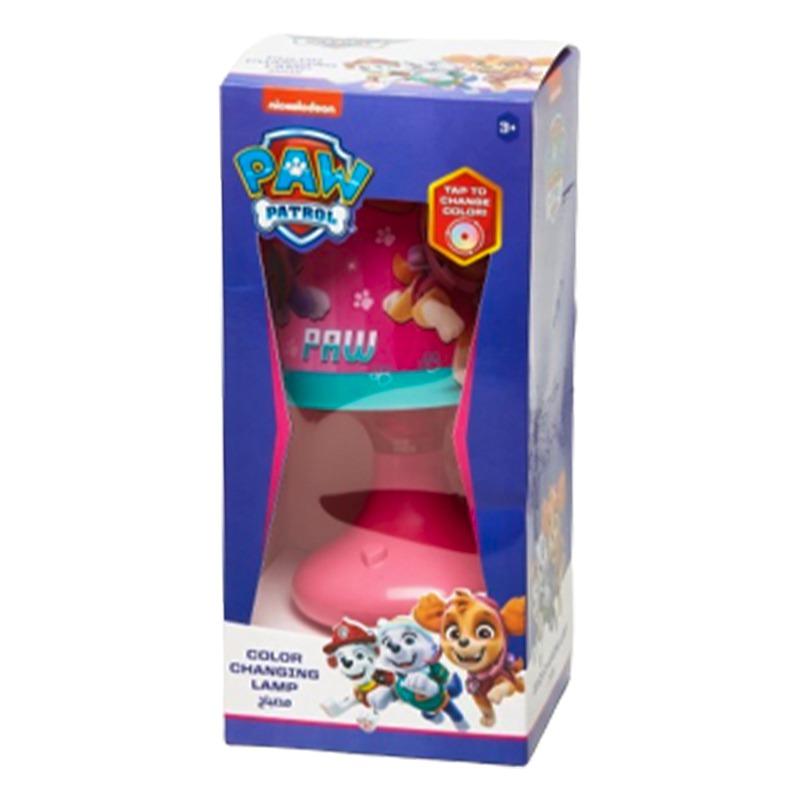 Paw Patrol LED Colour Changing Lamp - Pink