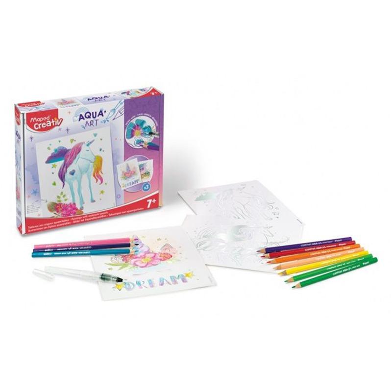 مابيد - مجموعة تلوين اليونيكورن بالماء