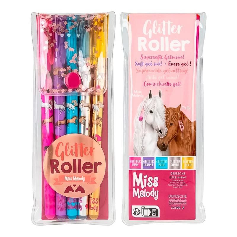 Top Model Depeche Gel Pen Set 5 Color Glitter