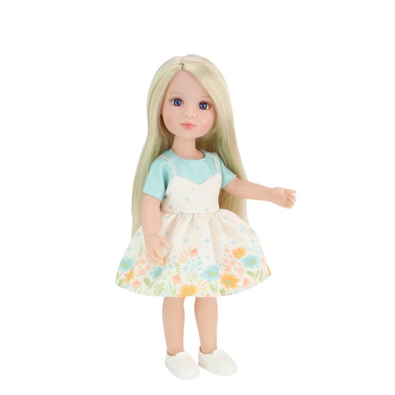 ليتل ميلي - دمية ليتل ميلي ون دريم مع فستان أزرق بورود مقاس 12 انش