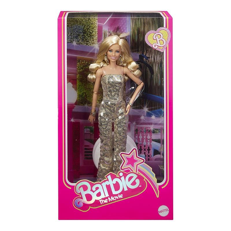 Barbie Doll Barbie Land Golden Jumpsuit From 2023 Movie