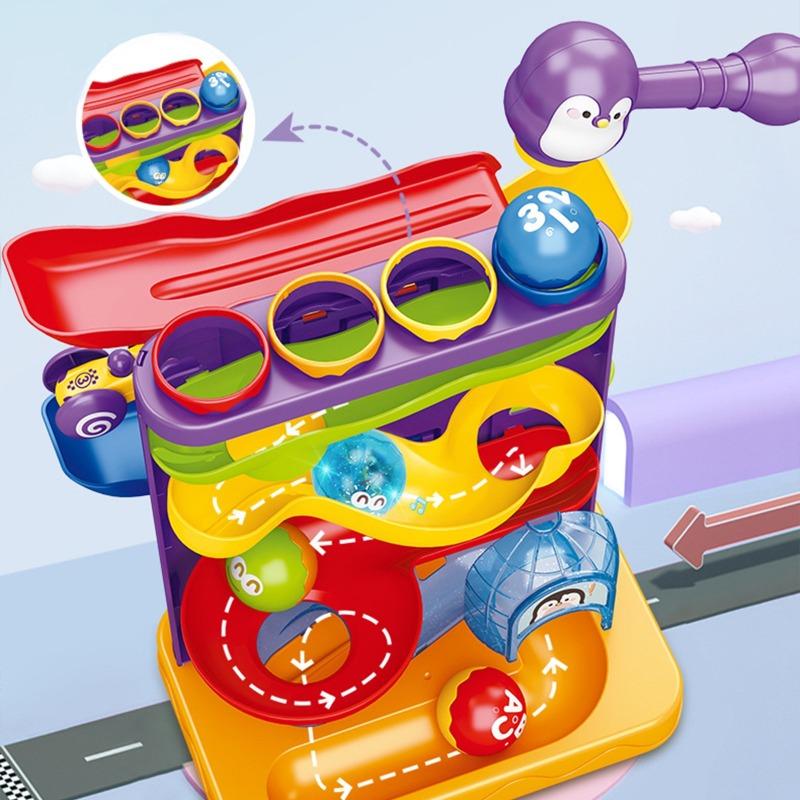 فايف ستار - لعبة البطريق مسار انزلاق الكرة