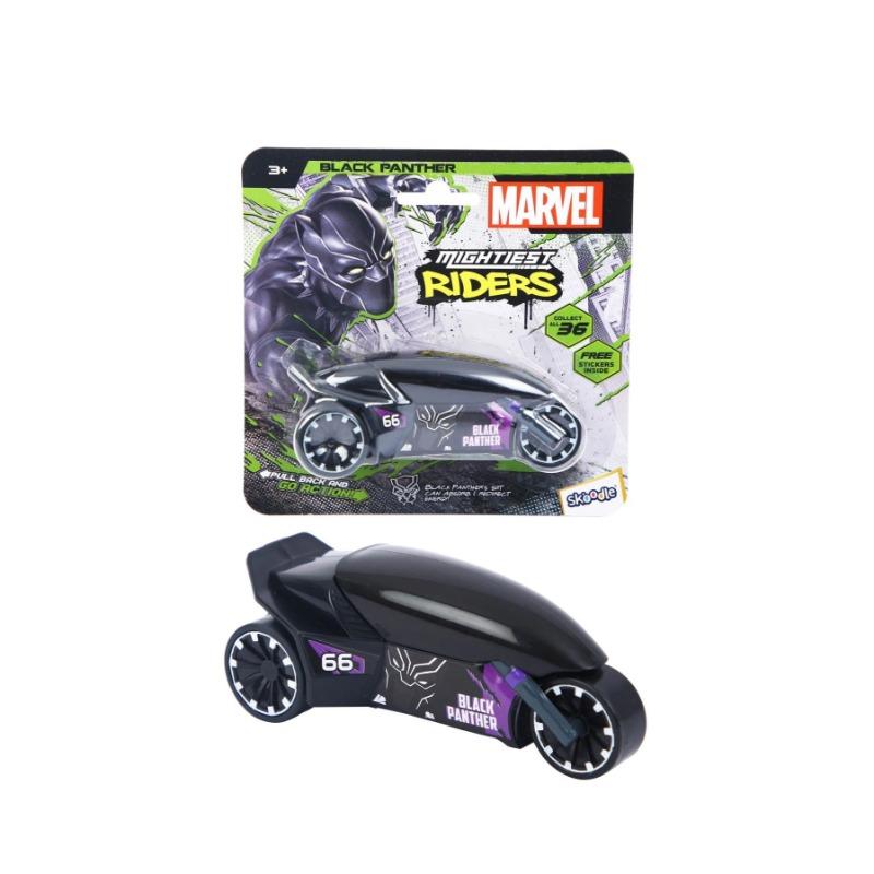 Skoodle Marvel Mm Rider B.Panther Set For Kids
