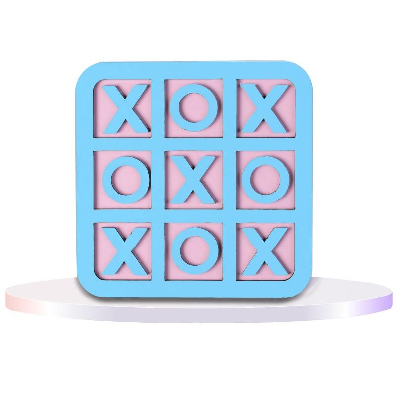 Tic Tac Toe XO Game Small Size - Multicolors