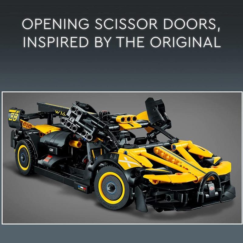 LEGO Technic Bugatti Bolide Building Toy Set - 908 Pcs