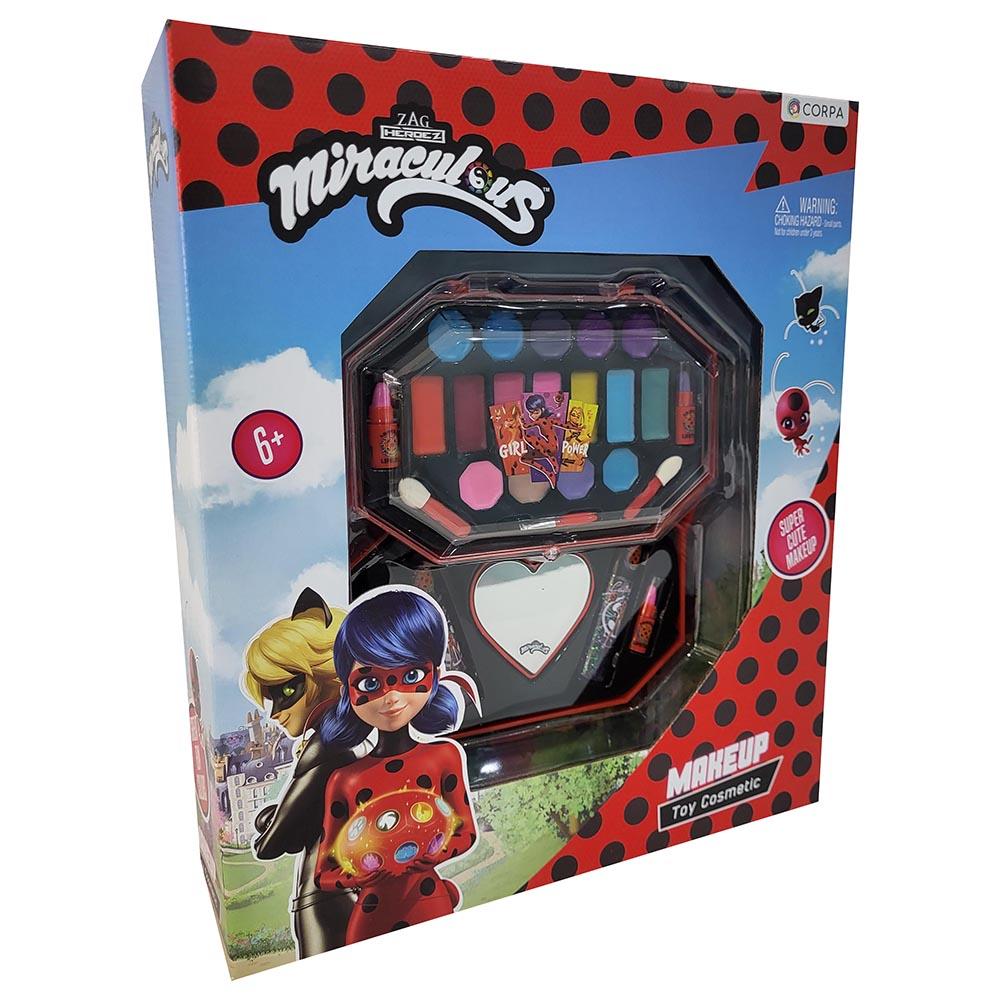 ميراكيولوس - حافظة مستحضرات تجميل كبيرة مثمنة من طبقتين