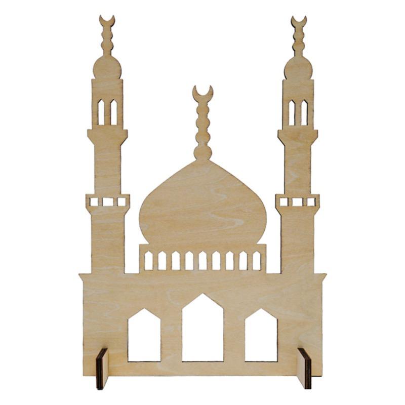 هلالفل - تصميم المسجد الخشبي