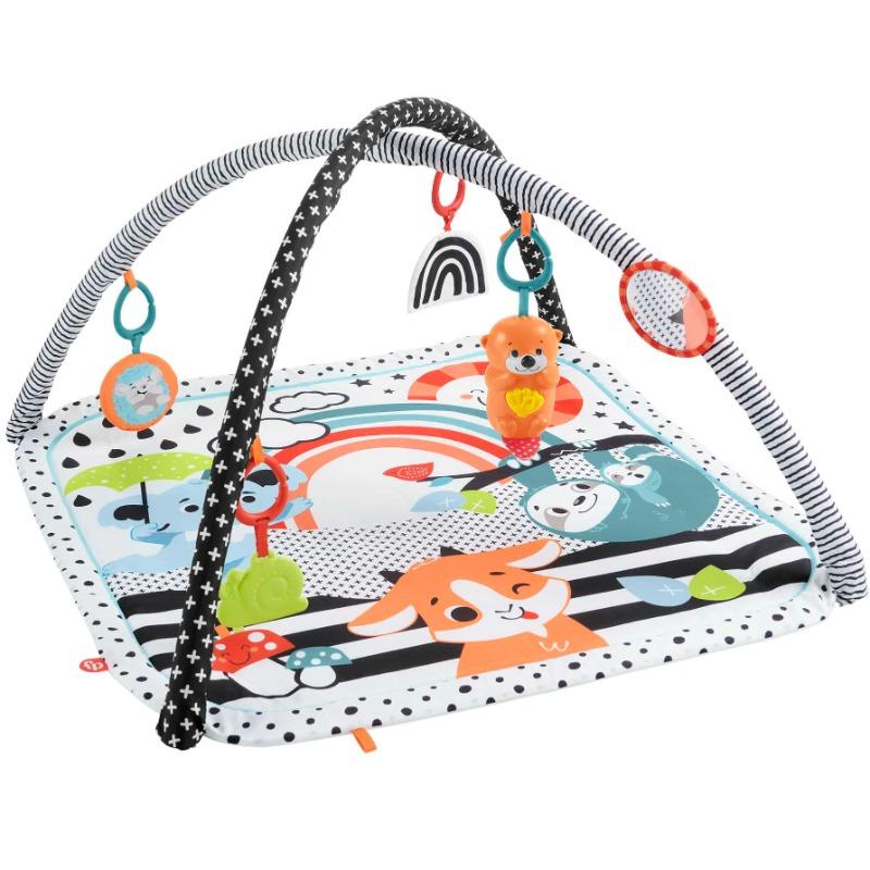 Fisher-Price 3 In 1 Music Glow And Grow Gym Playmat