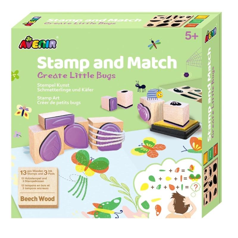 Avenir Stamp and Match - Create Little Bugs