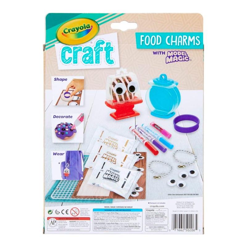 Crayola Craft Food Charms Craft Kit