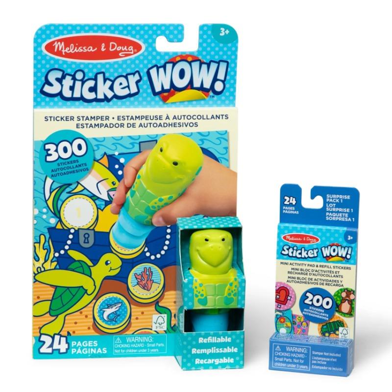Melissa & Doug Sticker WOW - Turtle Bundle