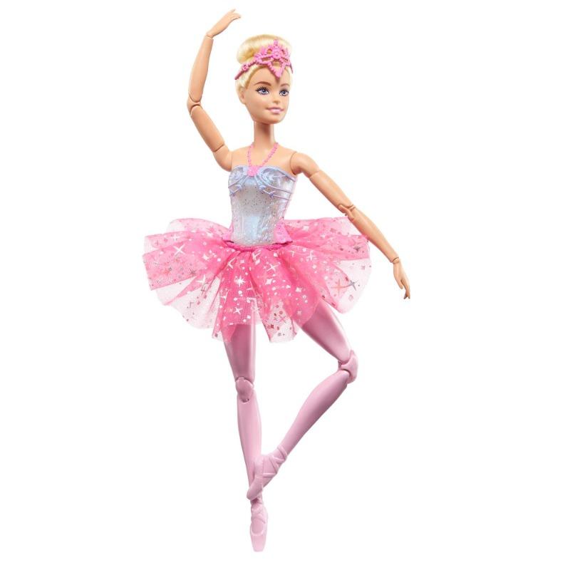 Barbie Dreamtopia Twinkle Lights Ballerina Doll in Light-Up Pink Dress