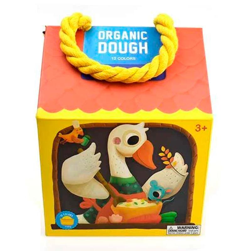 جار ميلو - مجموعة صلصال أورجانيك 12 لون بتصميم البطة