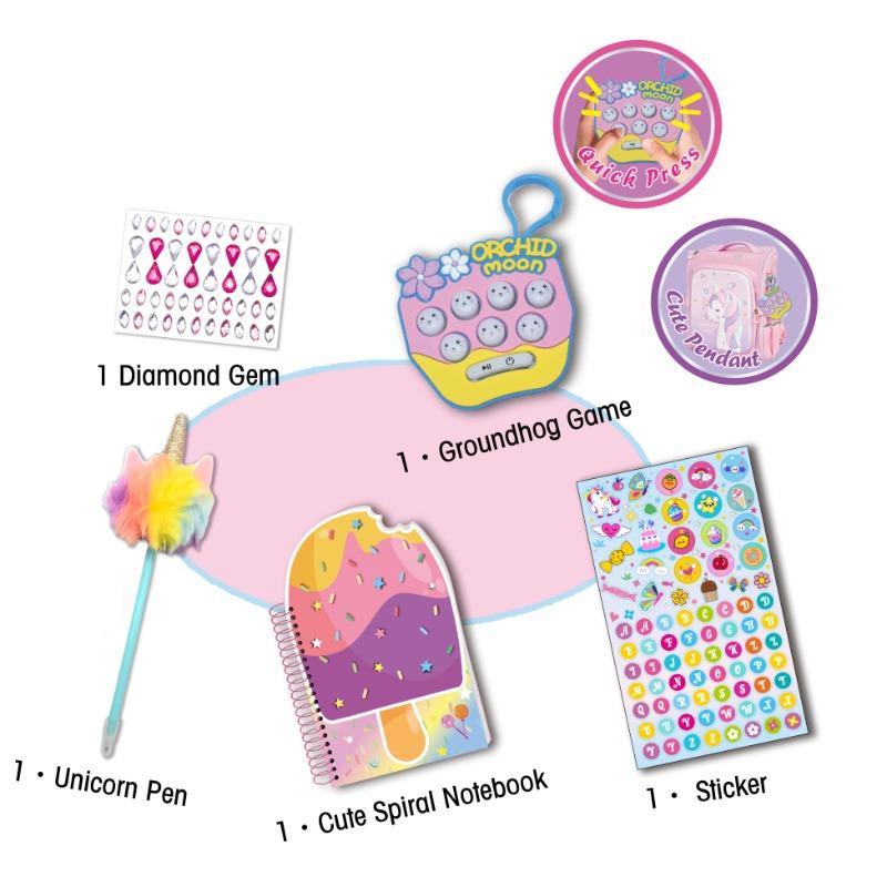 Tokidas Cute Stationery Set/Puzzle Hamster Game Console