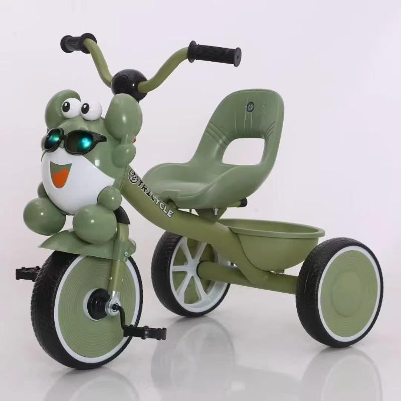 TOBBI Kids Tricycle with Light & Music – Green