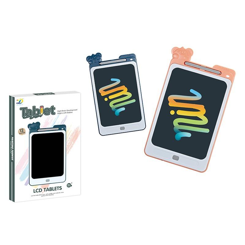 لوحة كتابة يدوية LCD ملون حجم 12 إنش