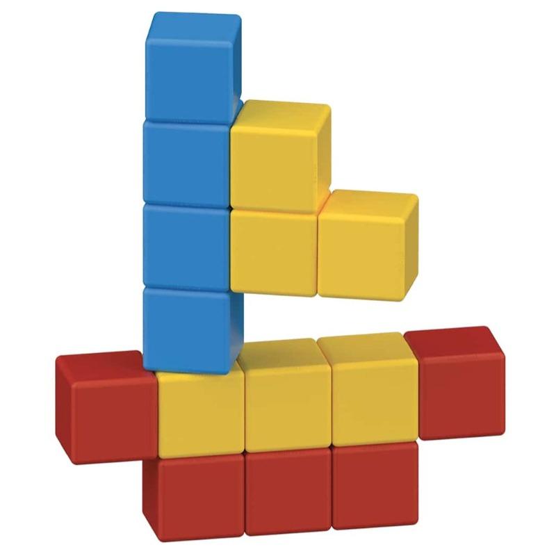 جيوماج - مجموعة مكعبات البناء المغناطيسية لتعليم الحروف 79 قطعة