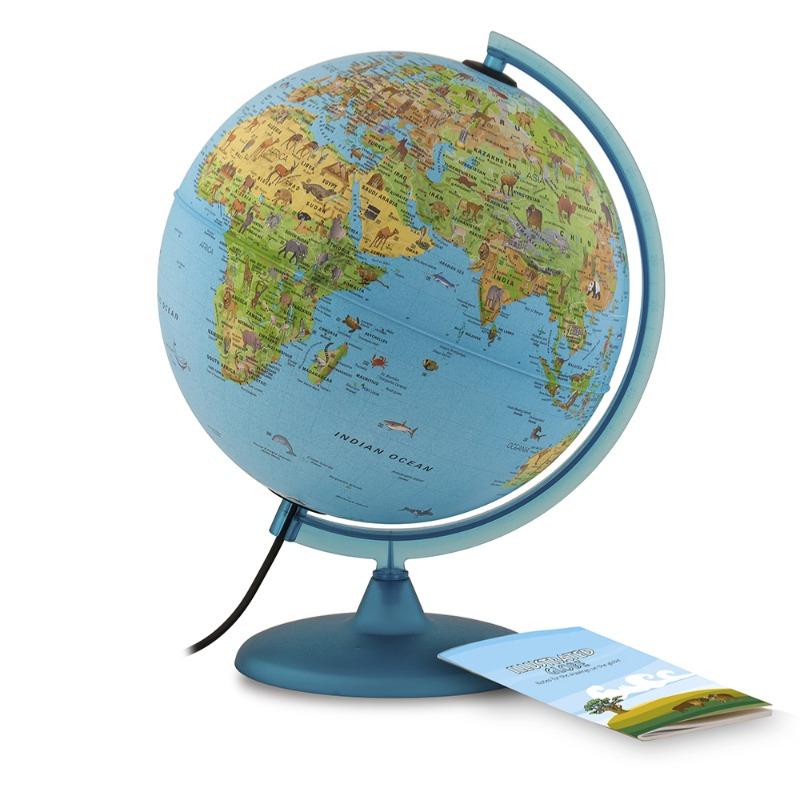 Tecnodidattica Safari Illuminated And revolving Globe