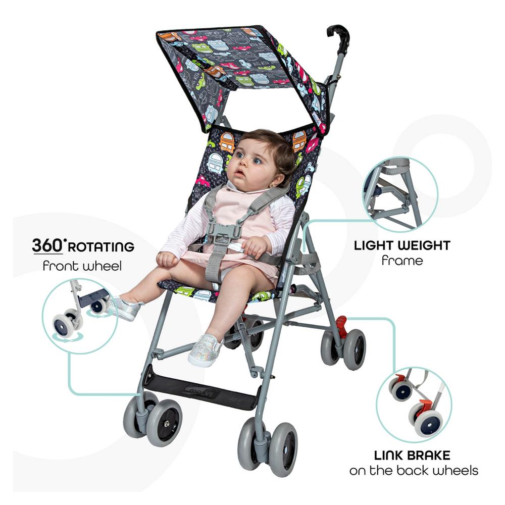 Moon Ultra Light Weight Compact Fold Buggy Stroller Cars