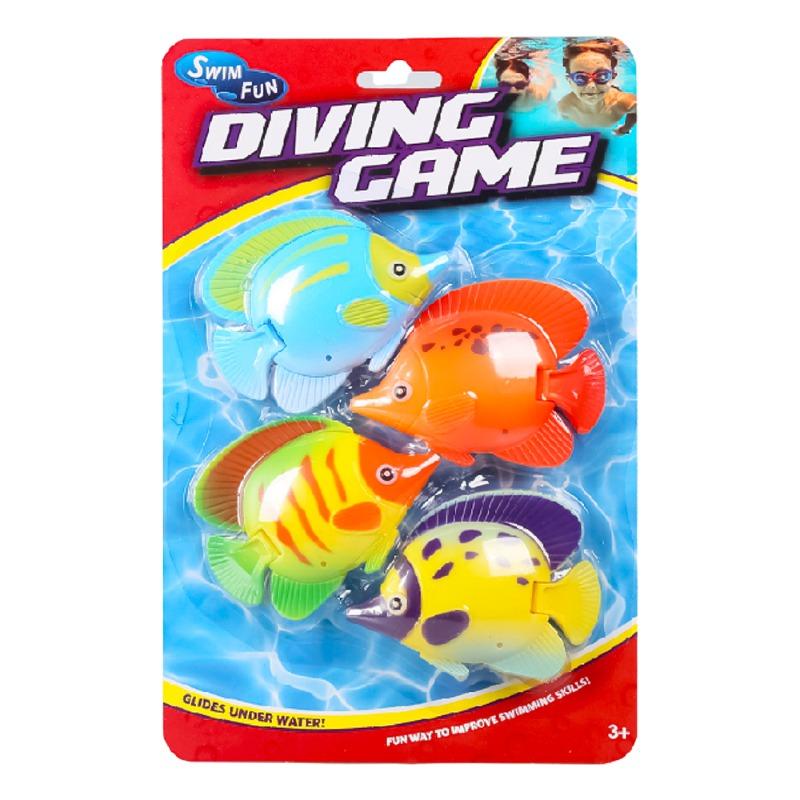 موندو - سويم فن ألعاب غطس ريج فيش 4 قطع