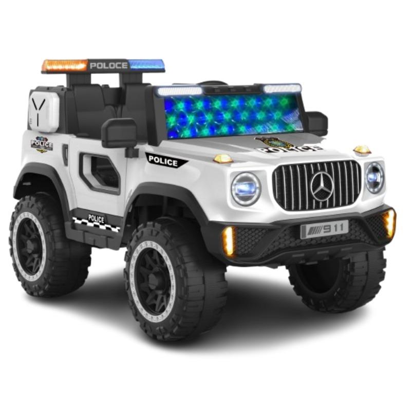 12V Electric Police Jeep for Kids