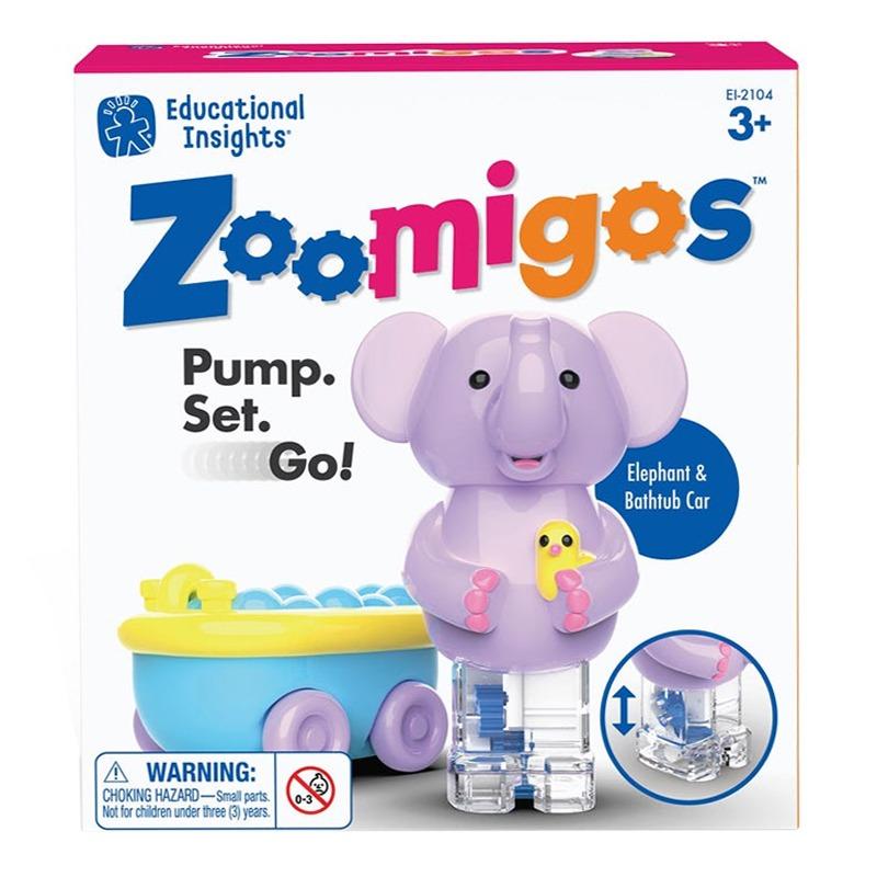 زوميجو - الفيل و سيارة حوض الاستحمام