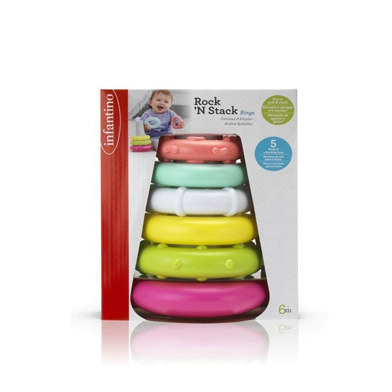 Infantino Rock N Rings - Pink