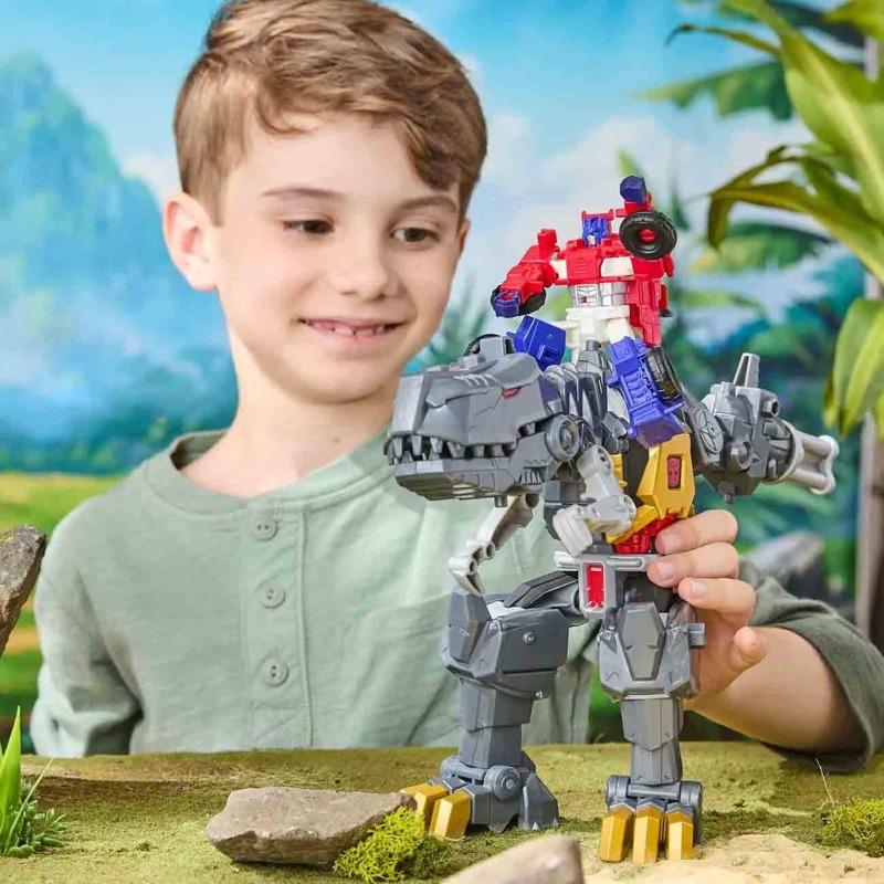 Transformers Cyberworld Grimlock Chomp & Battle Figure
