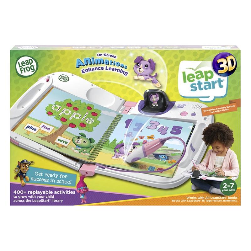 LeapFrog LeapStart 3D Holo Educational Book - Pink