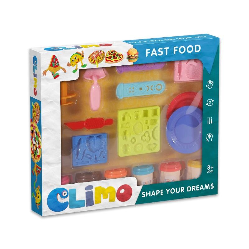 Climo - Diy Pizza Color Mud Play Set