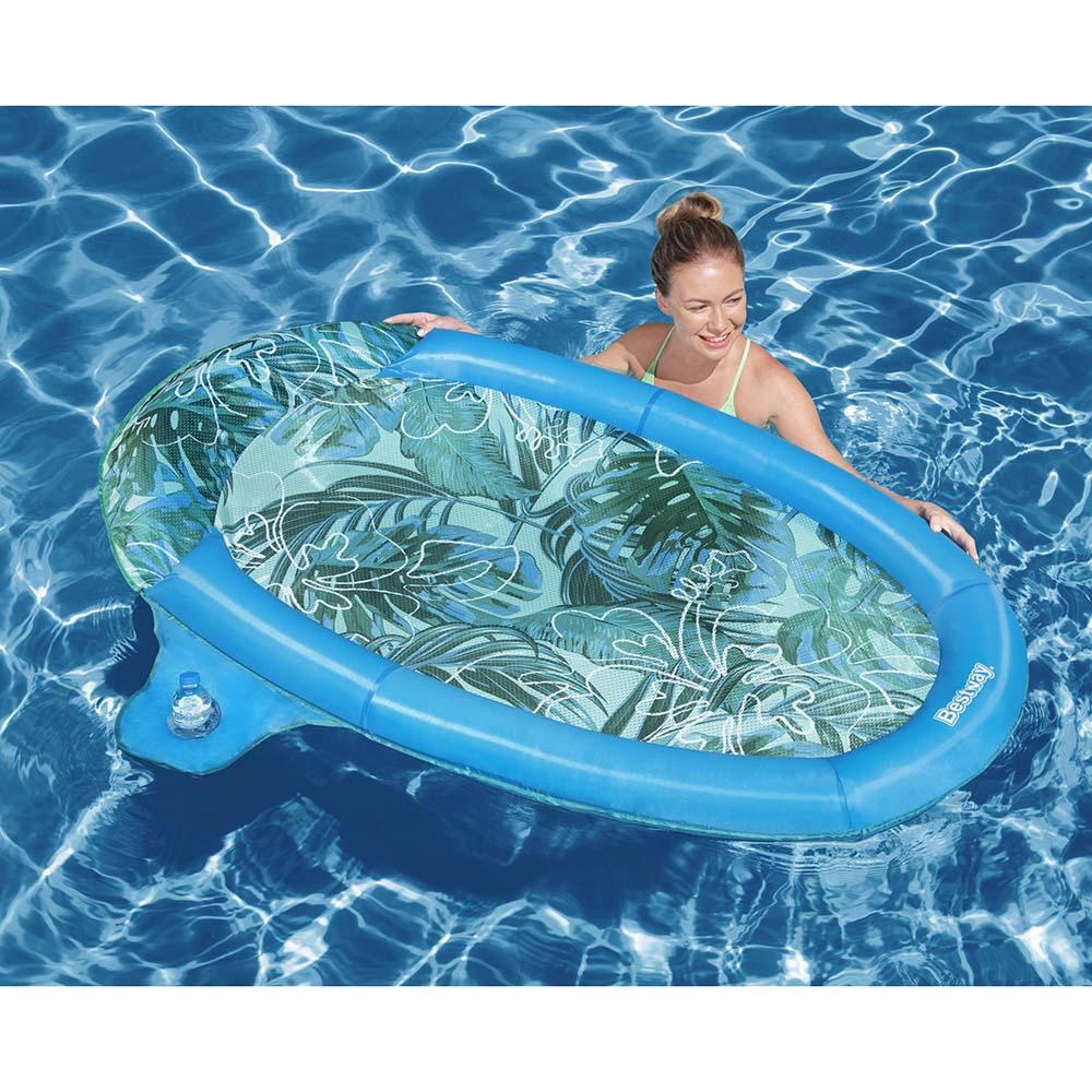 بيست واي - عوامة سرير قابلة للنفخ و الطي ان فليكس فلور