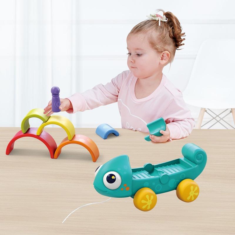 Hola Rainbow Chameleon Toy