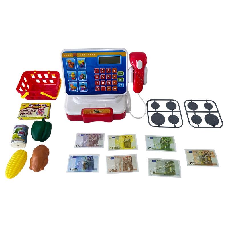 Kids Cash Register Toy - Educational Pretend Play with Buttons and Sounds