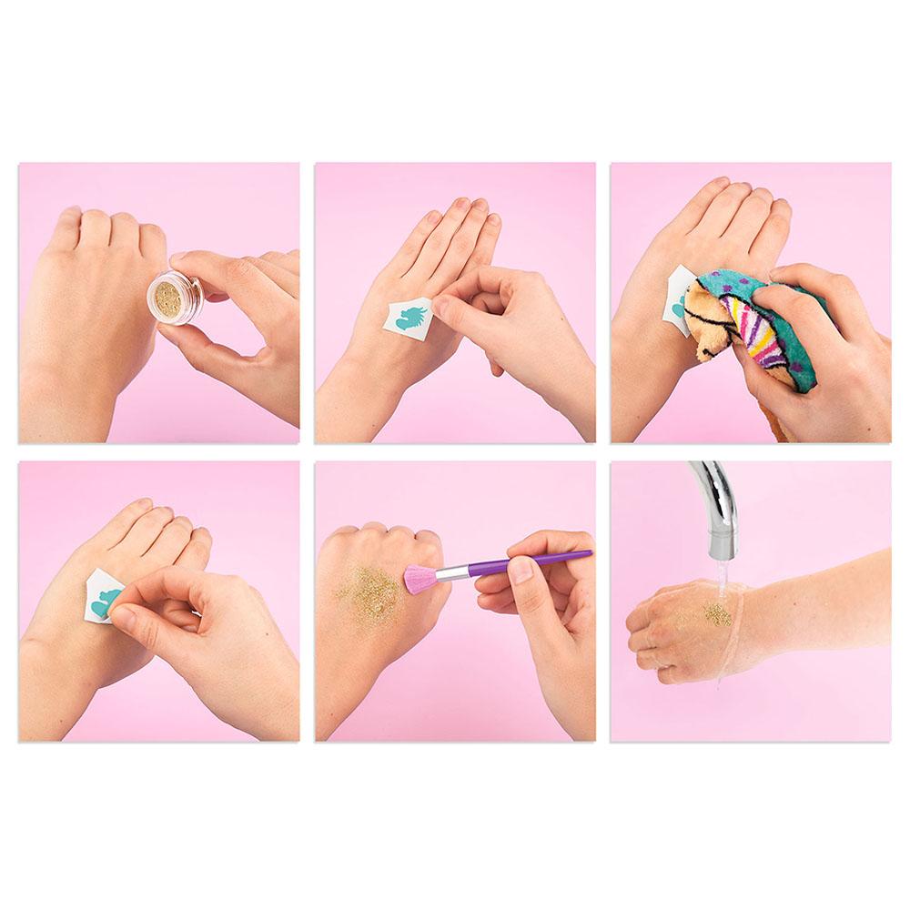 TopModel Glitter Tattoo Set Dragon Love