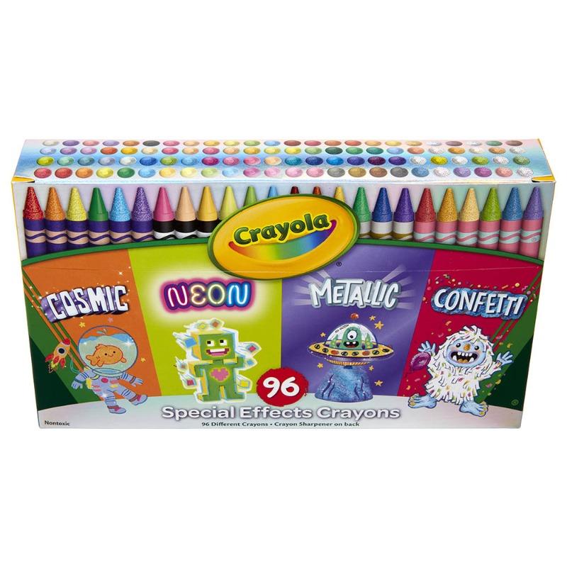 Crayola Special Effects Crayons - 96pcs