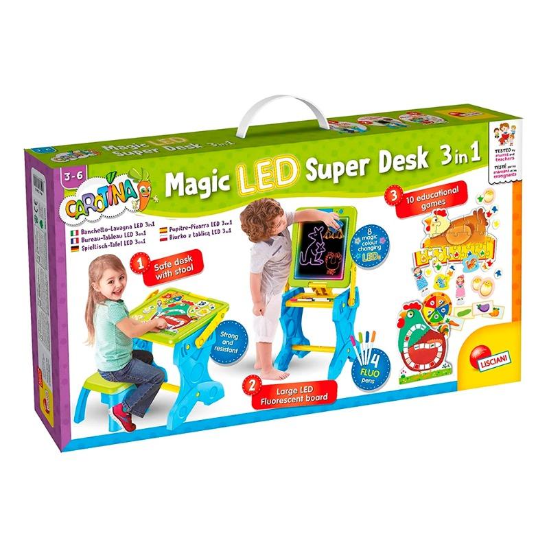 ليسياني - كاروتينا مكتب الأنشطة التعليمية إل إي دي سوير 3 في 1