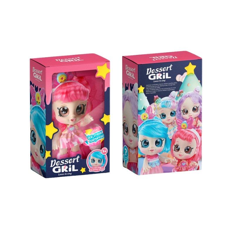 ليتلوني - دمية فتاة الحلوى 12 إنش بلون شعر وردي