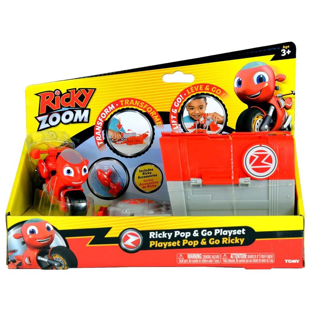 Ricky Zoom - Tomy Pop And Go Pod Playset
