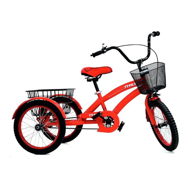 Tricycle With Basket - 16 Inch