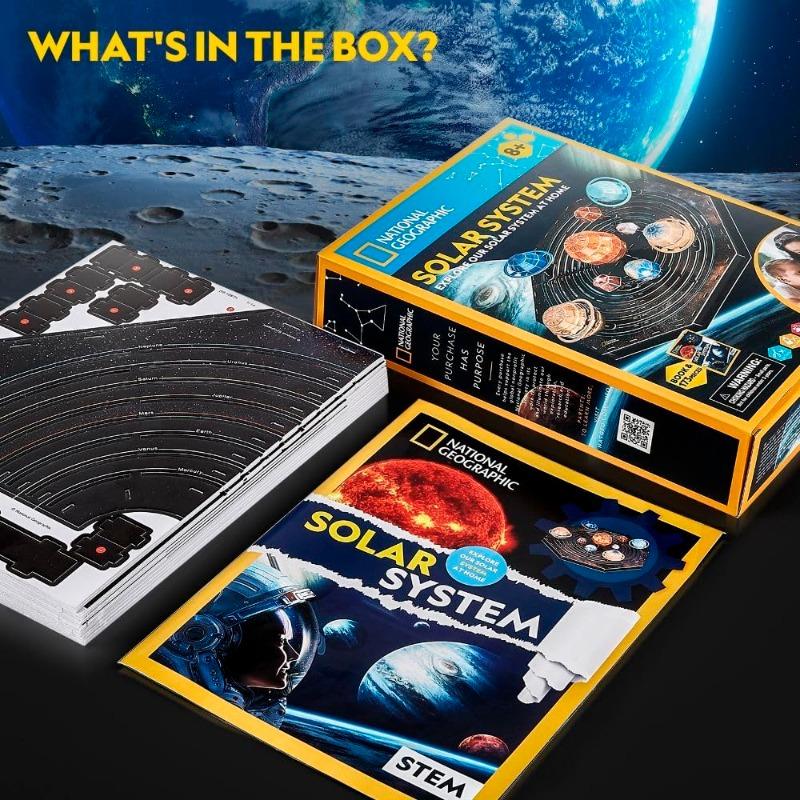 كوبيك فن - مجسم النظام الشمسي ثلاثي الابعاد 173 قطعة