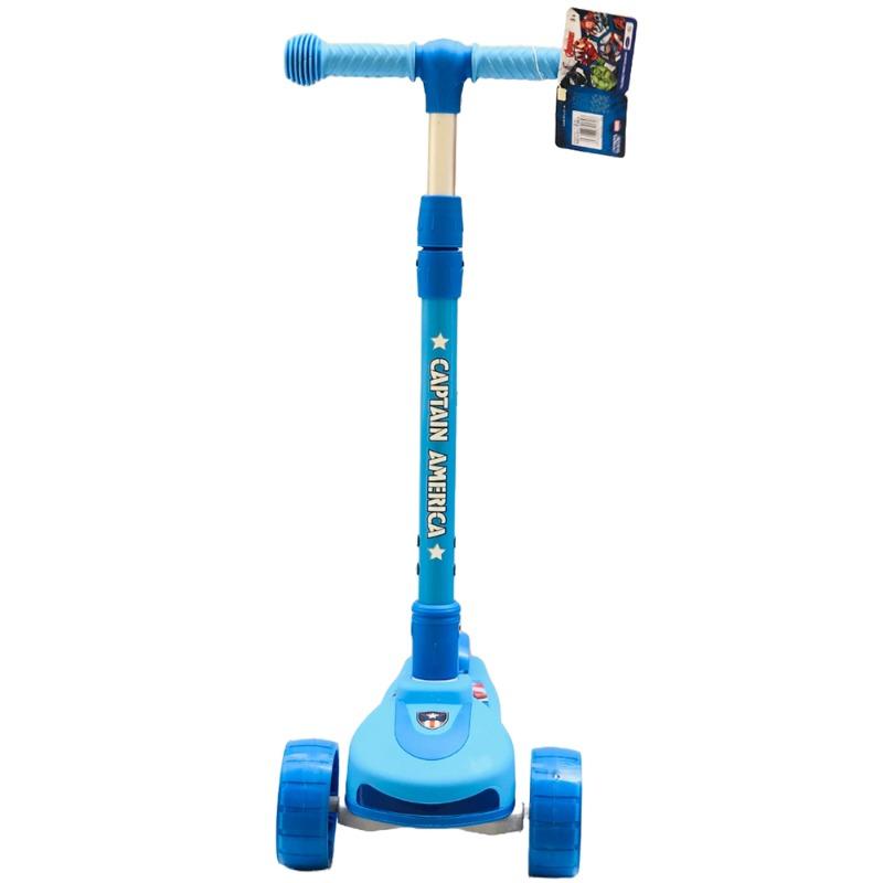 Marvel Captain America Twist And Roll 3 Wheel Scooter