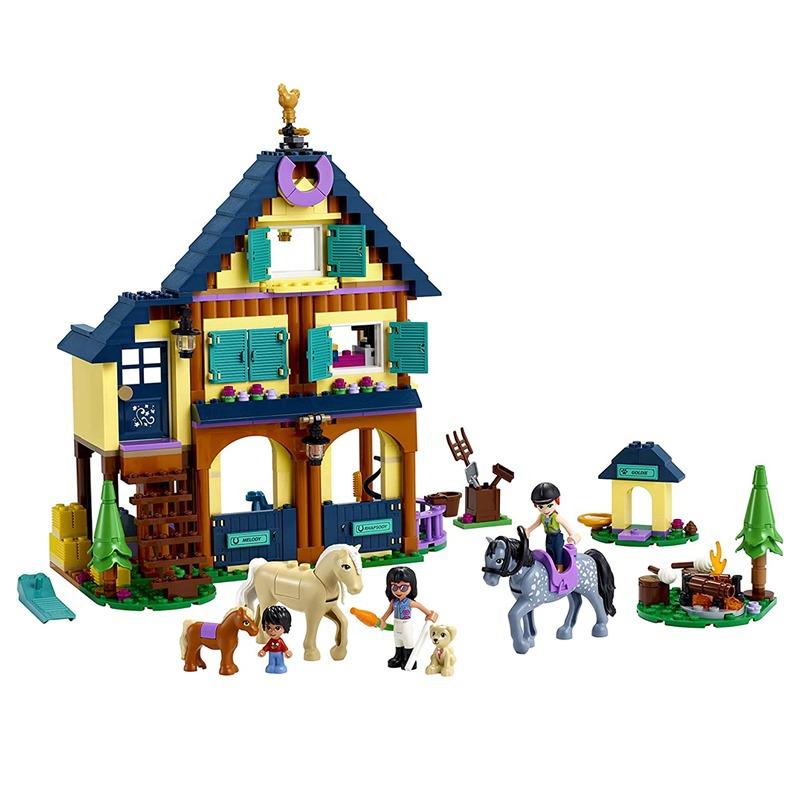 ليجو فريند - مجموعة بناء مركز ركوب الخيل في الغابة