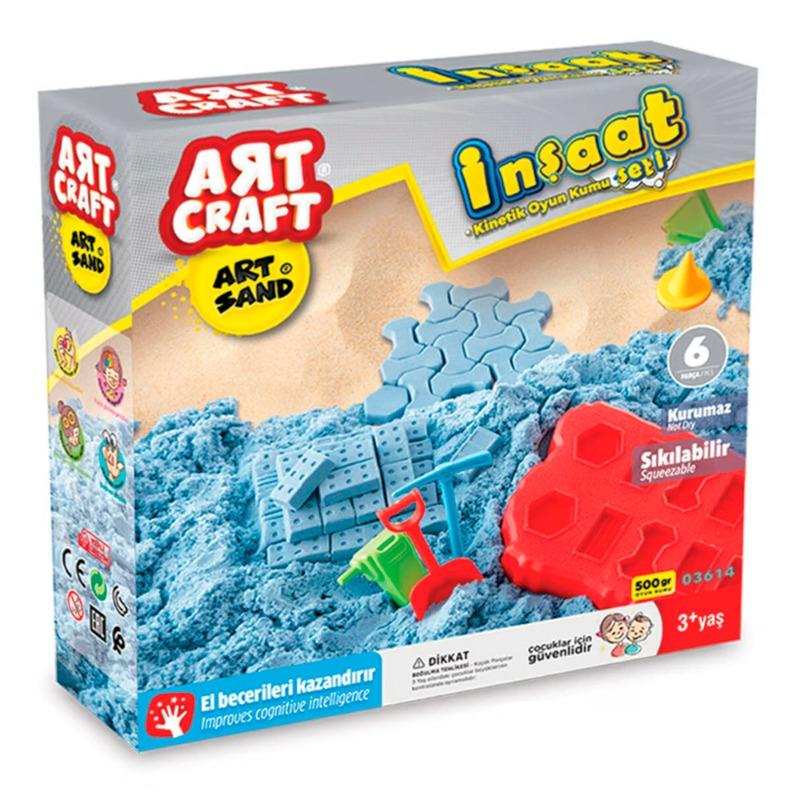 Dede Art Craft Build Modelling Play Sand Set - Assorted