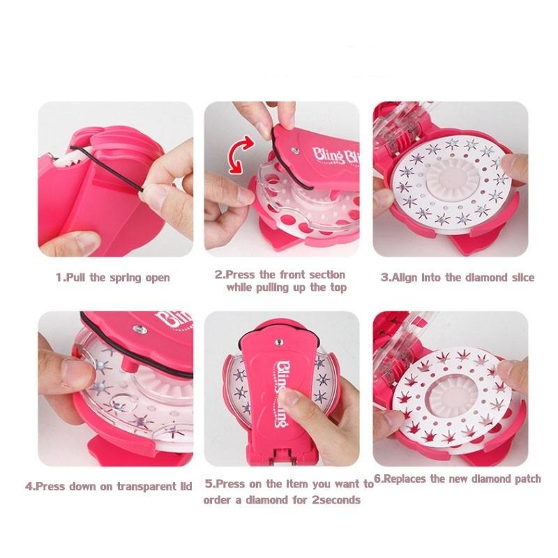 Bling Bling Shining Hair Accessories Set